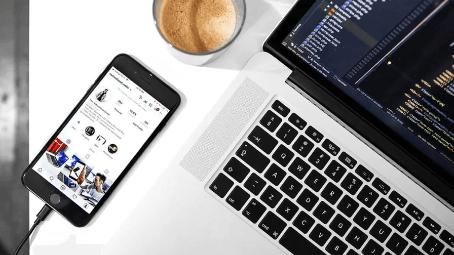 Full stack development on laptop and mobile